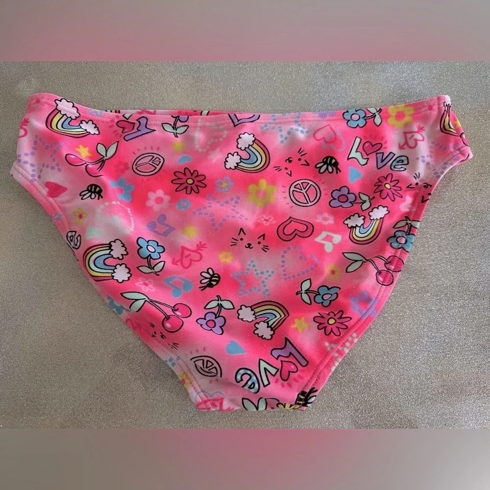 The Children's Place Pink Butterfly Bikini Set (876)